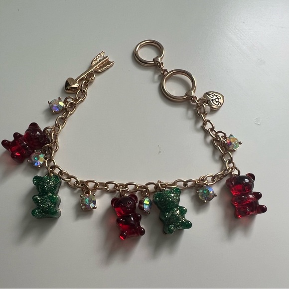 Betsy Johnson teddy bear bracelet - Picture 2 of 4